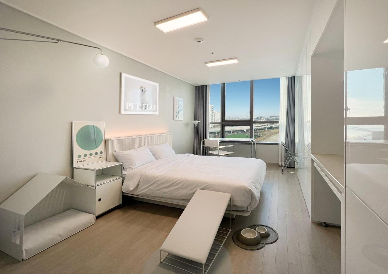 Uh Flat The Songdo Apartment Incheon Bagian luar foto